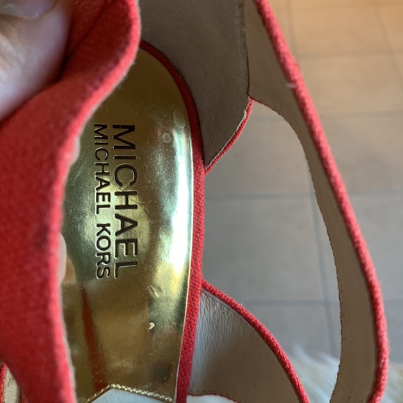 Michael Kors Damita Espadrille Wedge Sandals - Picture 7 of 11